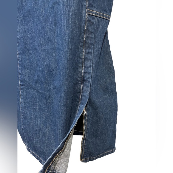 ZARA, Denim Dress - Casual Elegance, Small, Blue - Picture 6 of 9